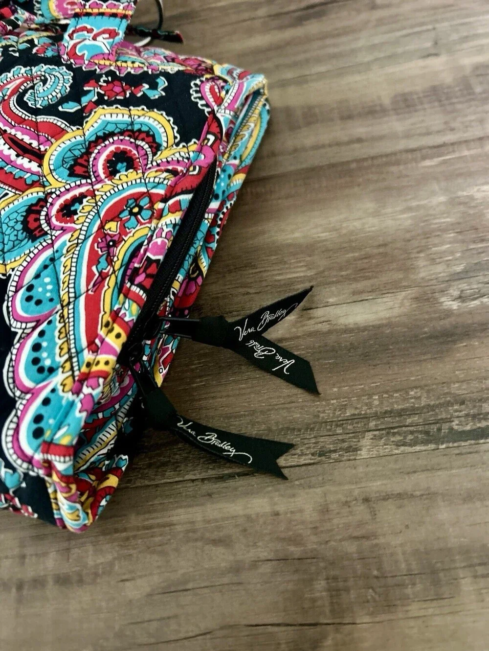 Vera Bradley Petal Paisley Hanging Travel Organizer Cosmetic Makeup Toiletry Bag